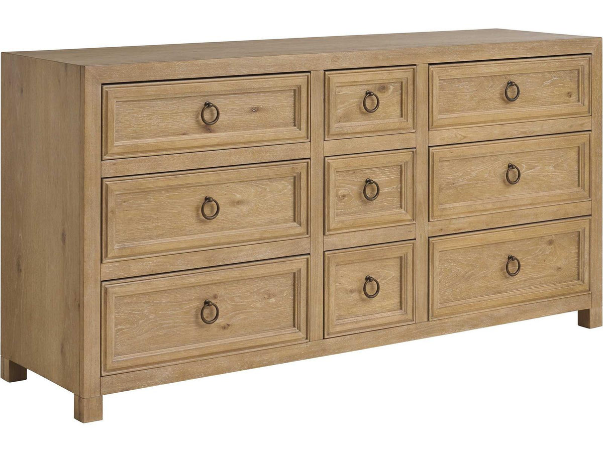 Montecito Hillcrest Brown Double Dresser