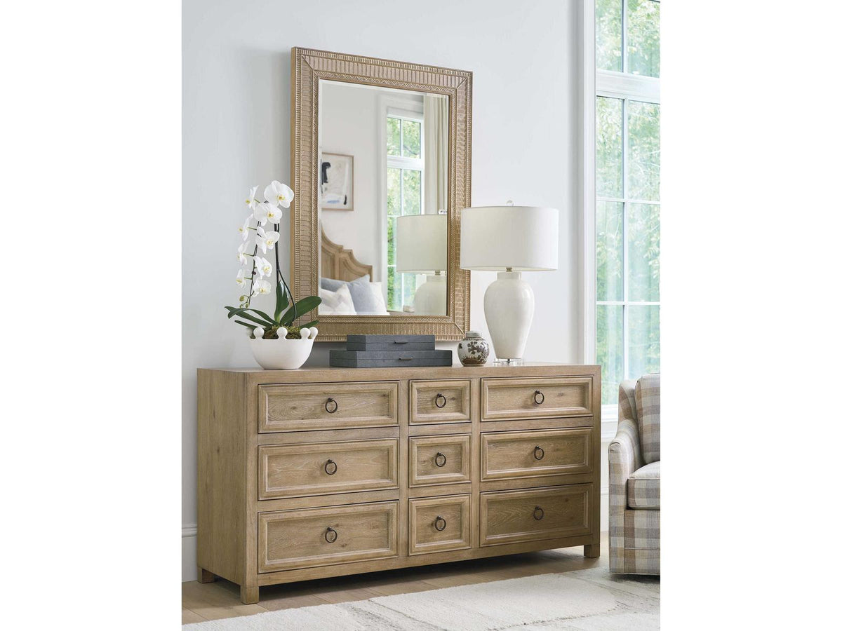 Montecito Hillcrest Brown Double Dresser