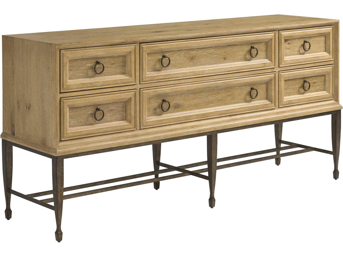 Montecito Birnam Rectangular Wood Console Table