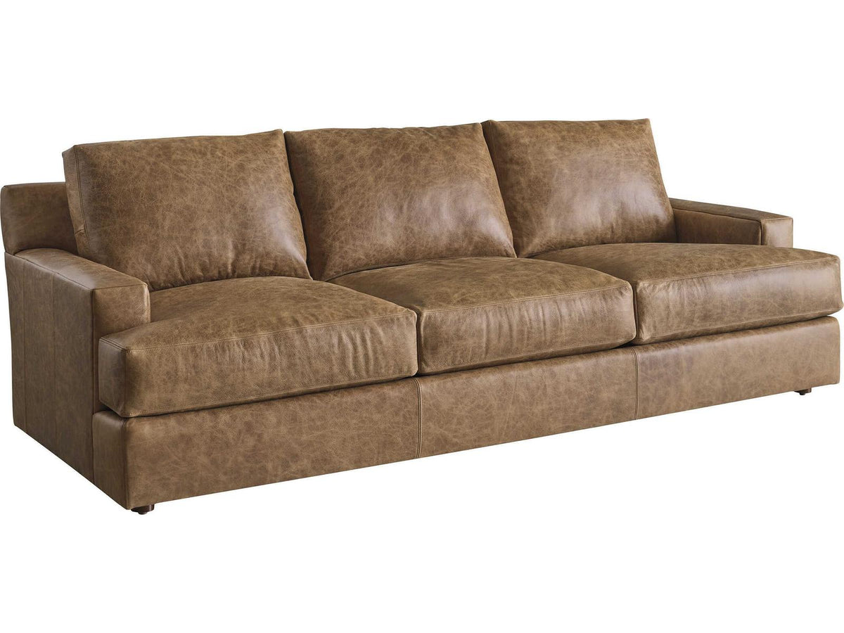 Upholstery Millington Brown Leather Sofa