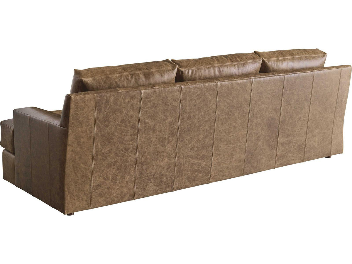 Upholstery Millington Brown Leather Sofa