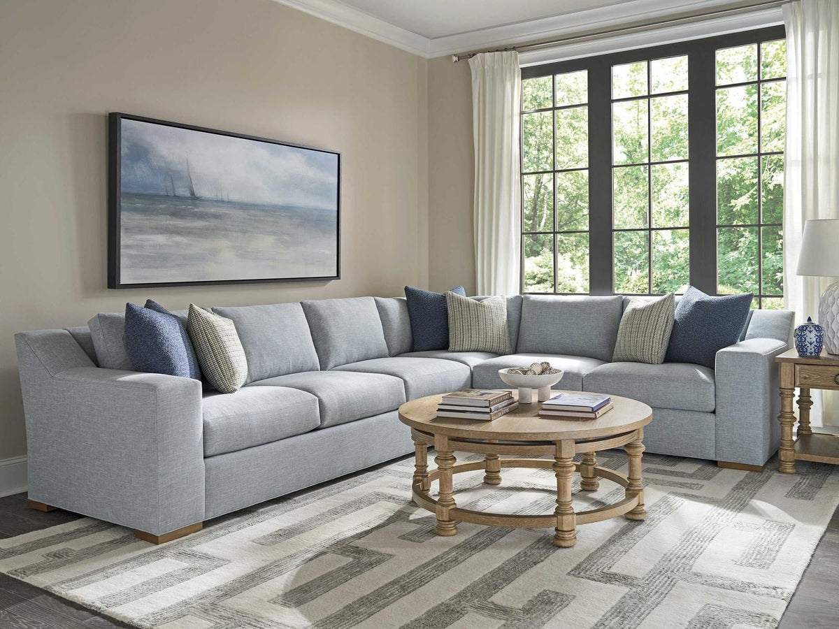 Upholstery Shaws Cove Gray Sectional Sofa