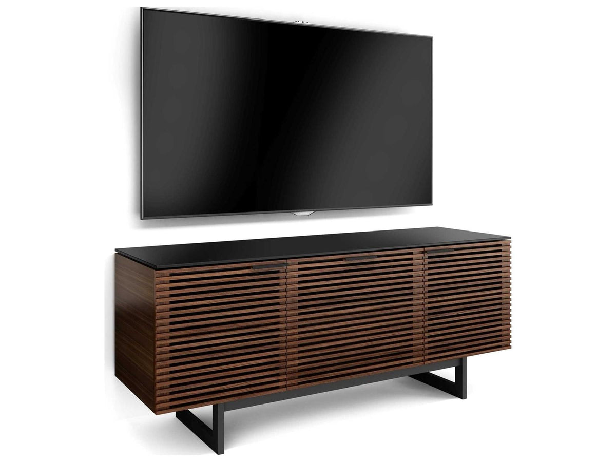 Corridor 8177 Media Console in Chocolate Stained Walnut