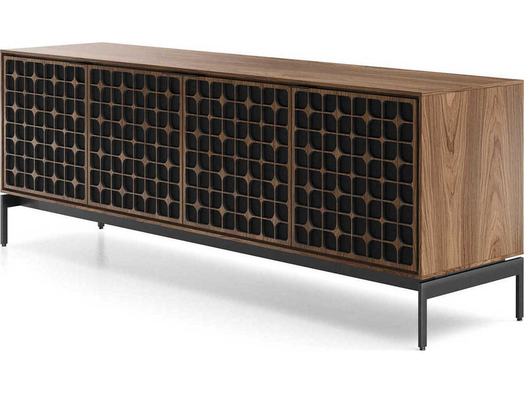 Elements 82-Inch Constellation Media Console in Natural Walnut