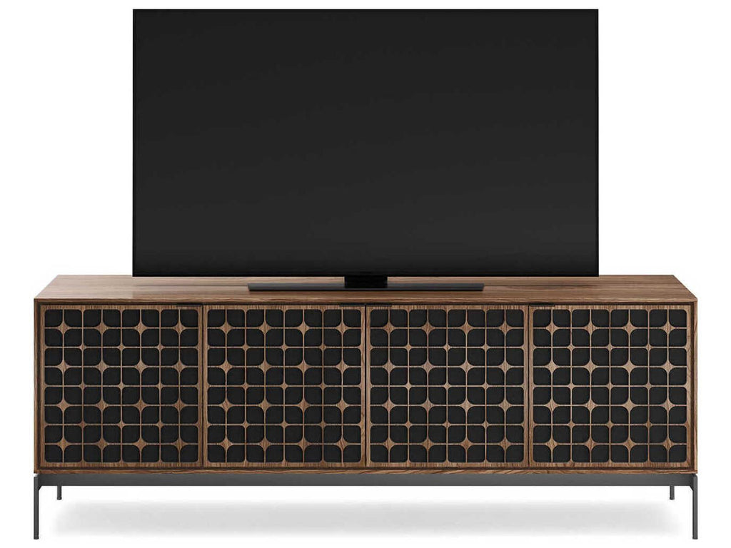Elements 82-Inch Constellation Media Console in Natural Walnut