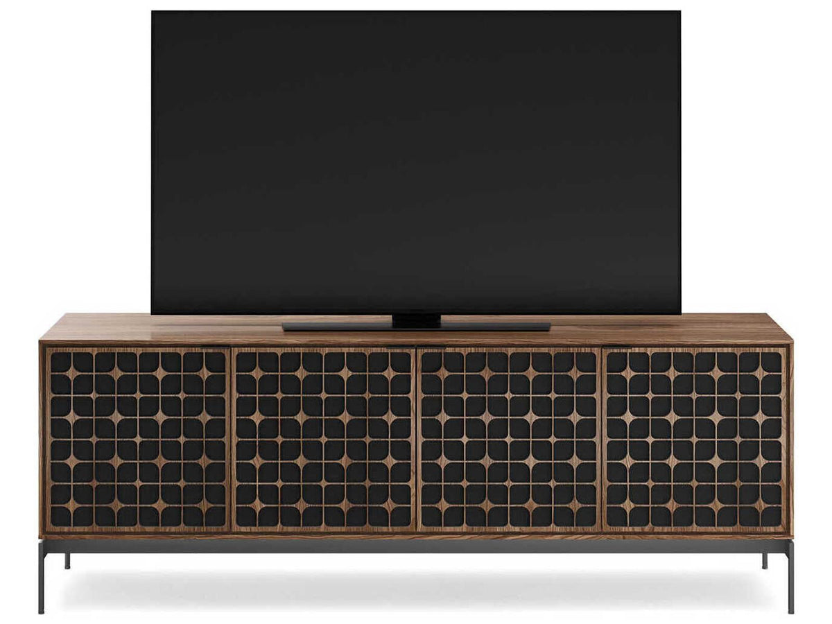 Elements 82-Inch Constellation Media Console in Natural Walnut