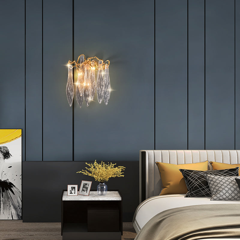 Branch Crystal Wall Sconce H26.3"