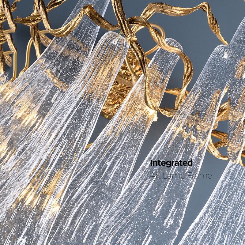 Branch Crystal Wall Sconce H26.3"