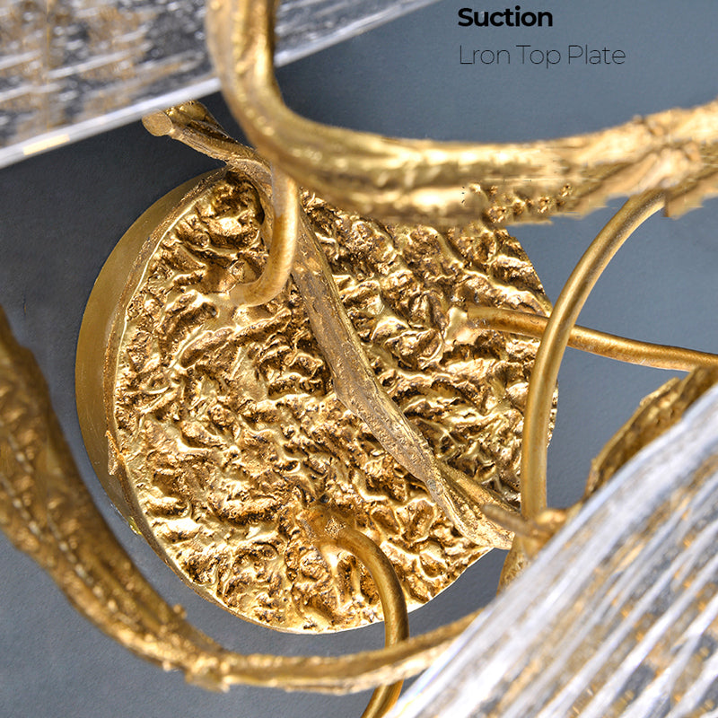 Branch Crystal Wall Sconce H26.3"