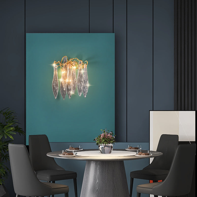 Branch Crystal Wall Sconce H26.3"