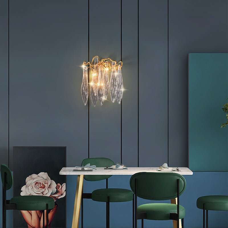 Branch Crystal Wall Sconce H26.3"