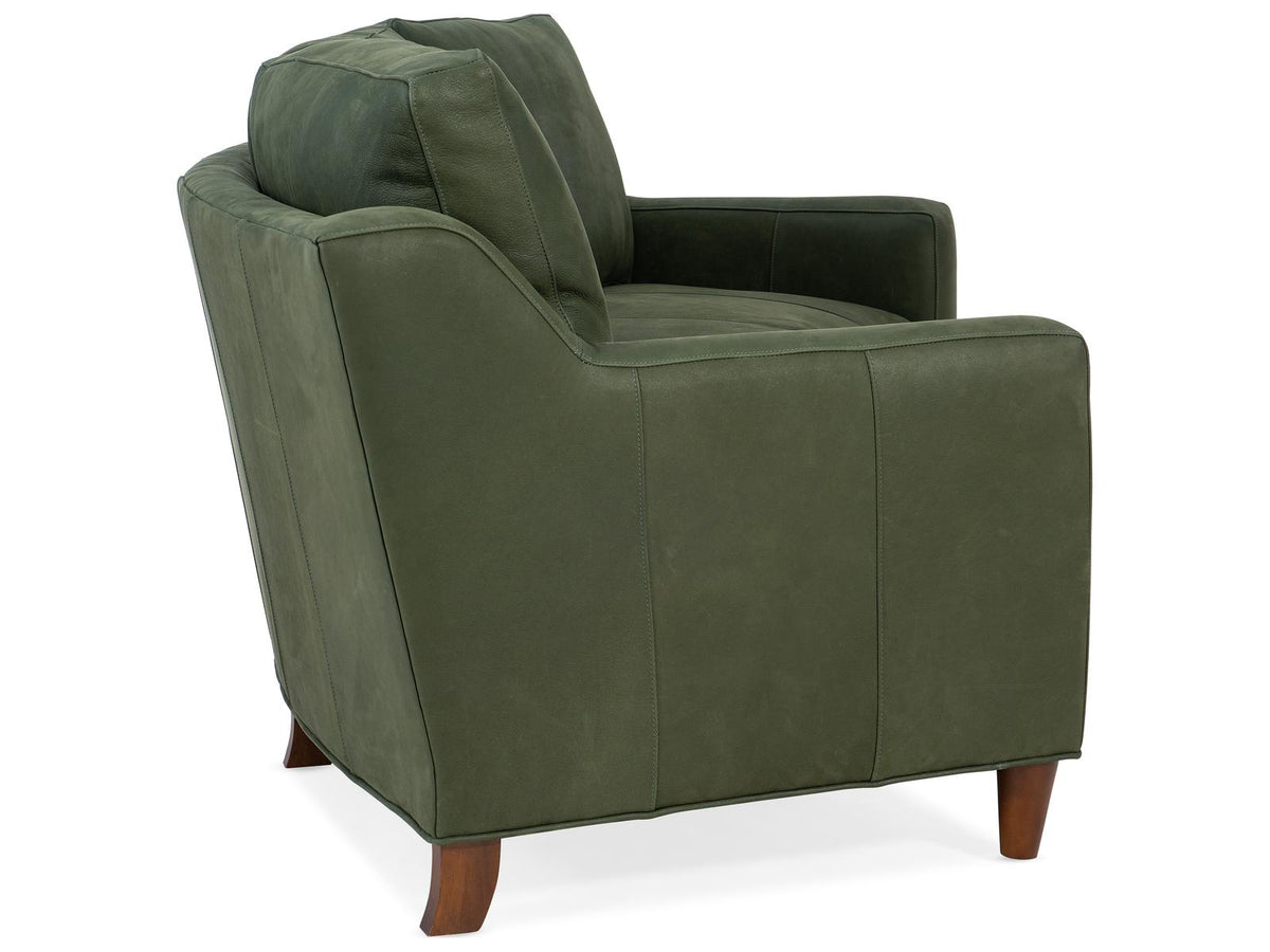 Melville Conversation Sofa 8-Way Hand Tied in Customizable Leather