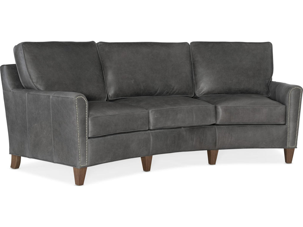 Manning 3-Seat Upholstered Conversation Sofa with Nailhead Trim