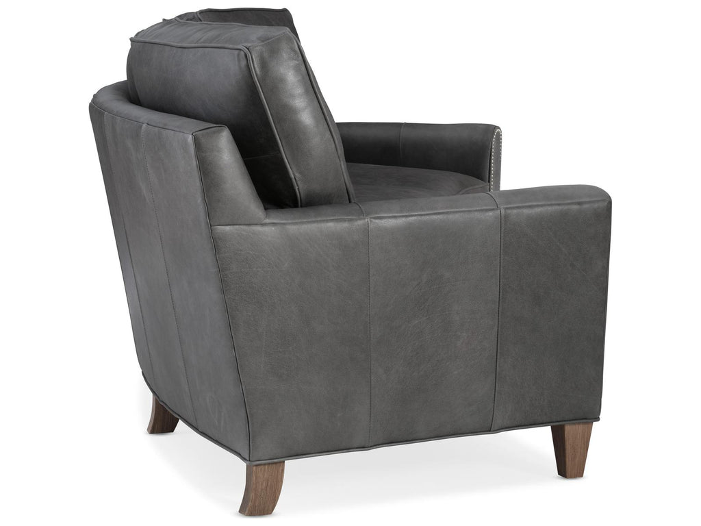 Manning 3-Seat Upholstered Conversation Sofa with Nailhead Trim