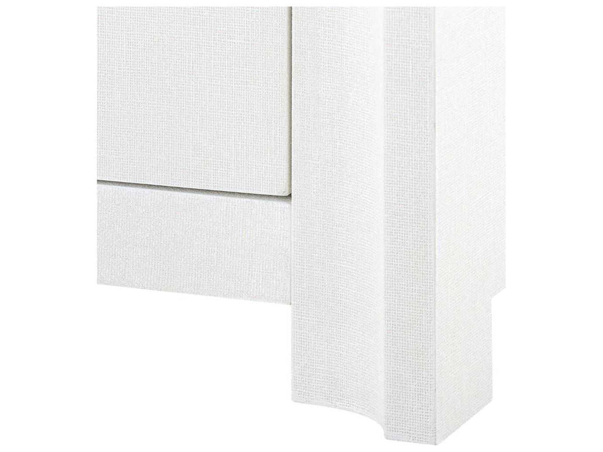Audrey Extra Large 6-Drawer Dresser in Washed Winter Gray