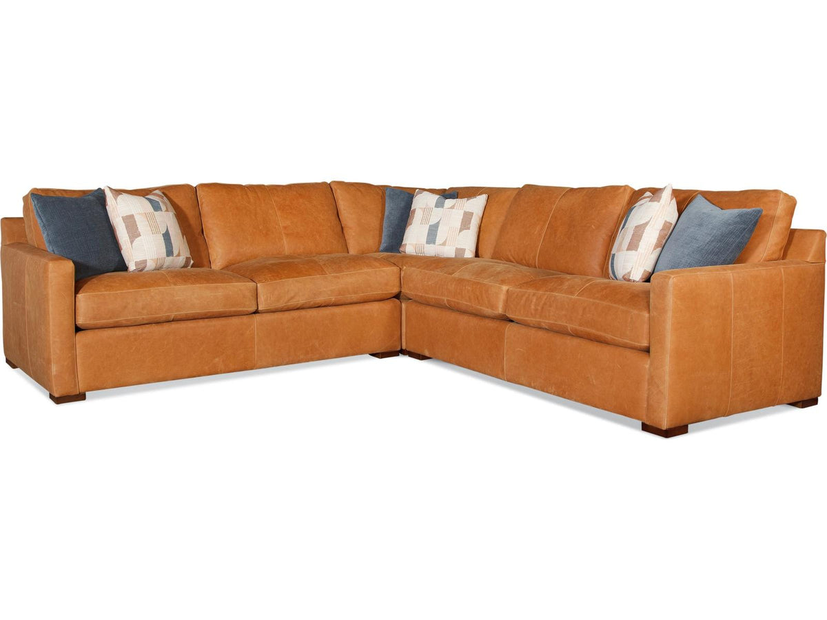 Bel-air Leather Sectional Sofa