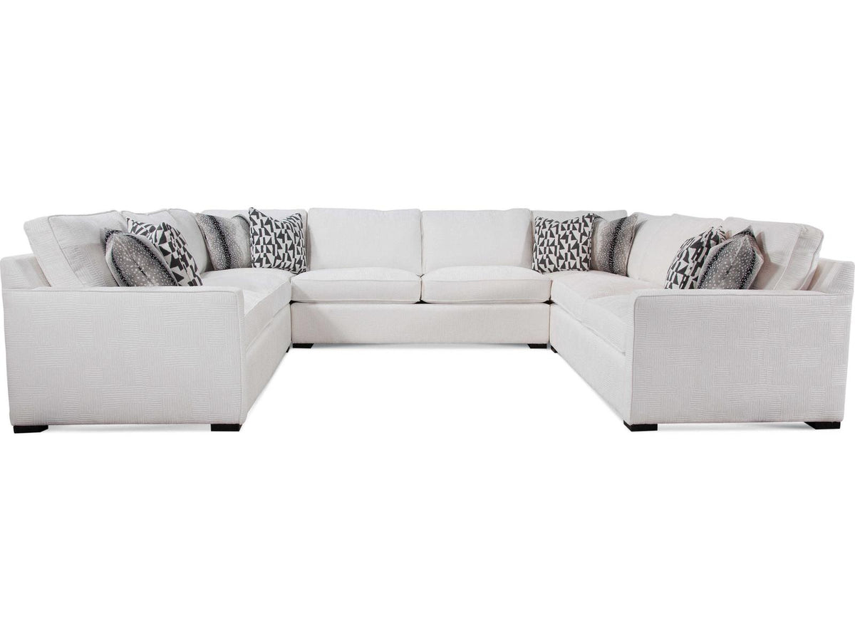 Brentwood 5-Piece U-Shape Modular Fabric Sectional Sofa