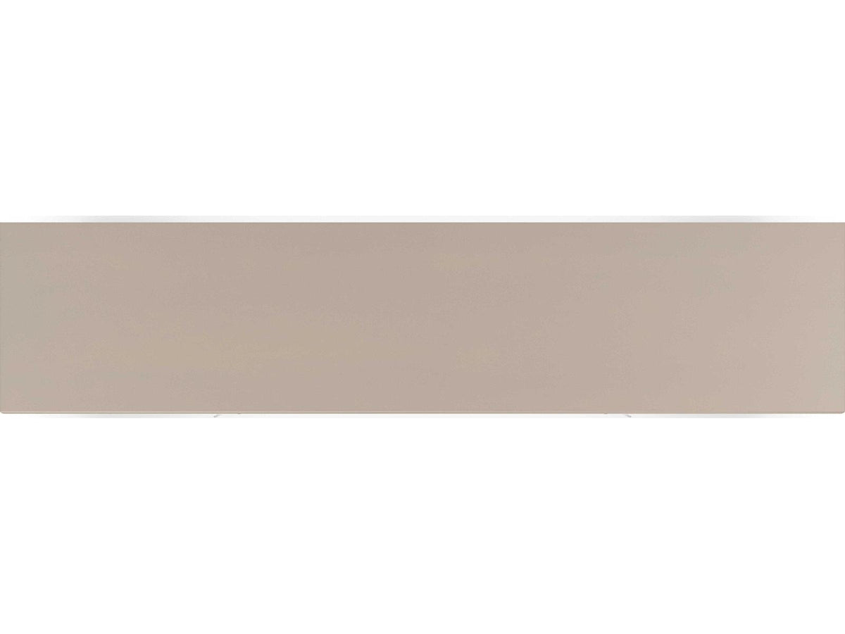 Classic Corinthian Media Console in Sparkling Argent and Almond Milk