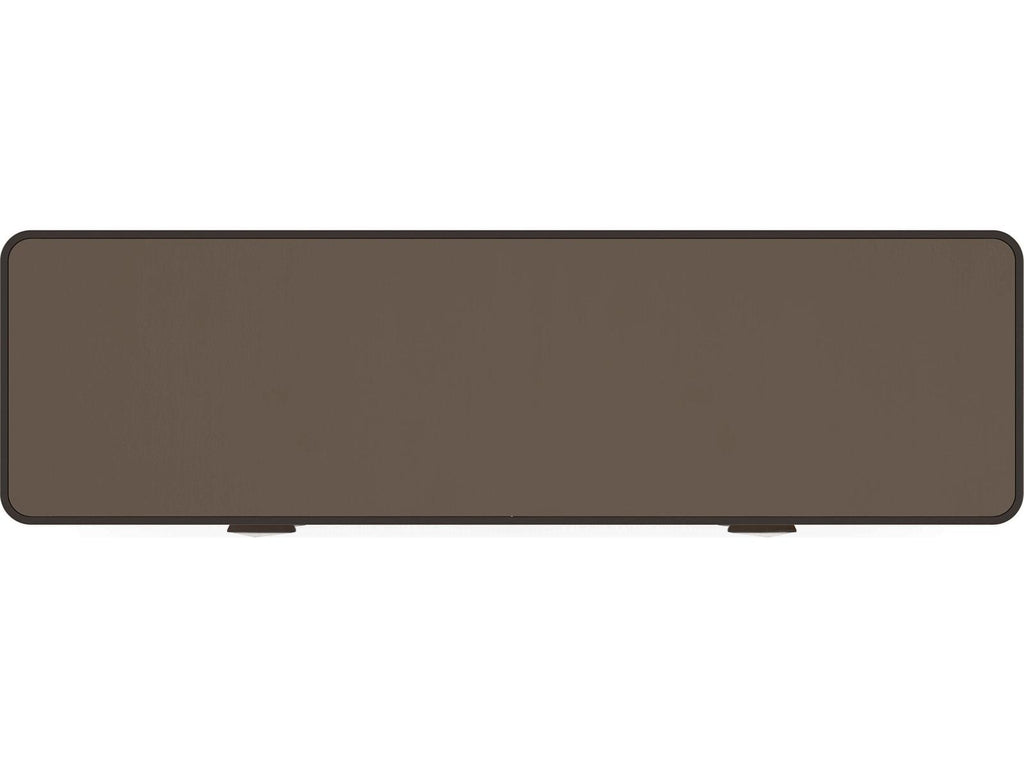 Prism 8-Drawer Double Dresser in Chocolate Tiger Maple and Bronze