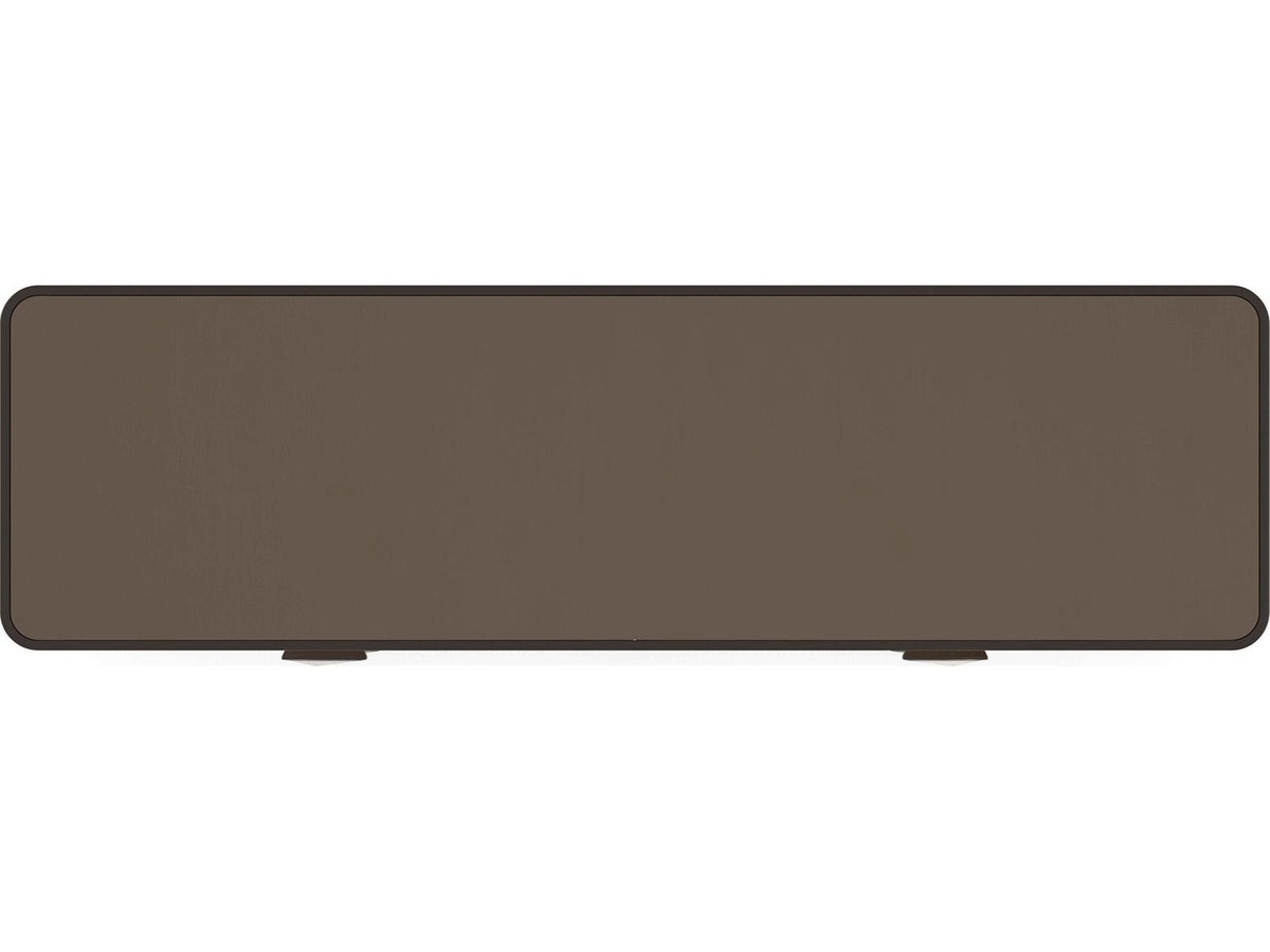 Prism 8-Drawer Double Dresser in Chocolate Tiger Maple and Bronze