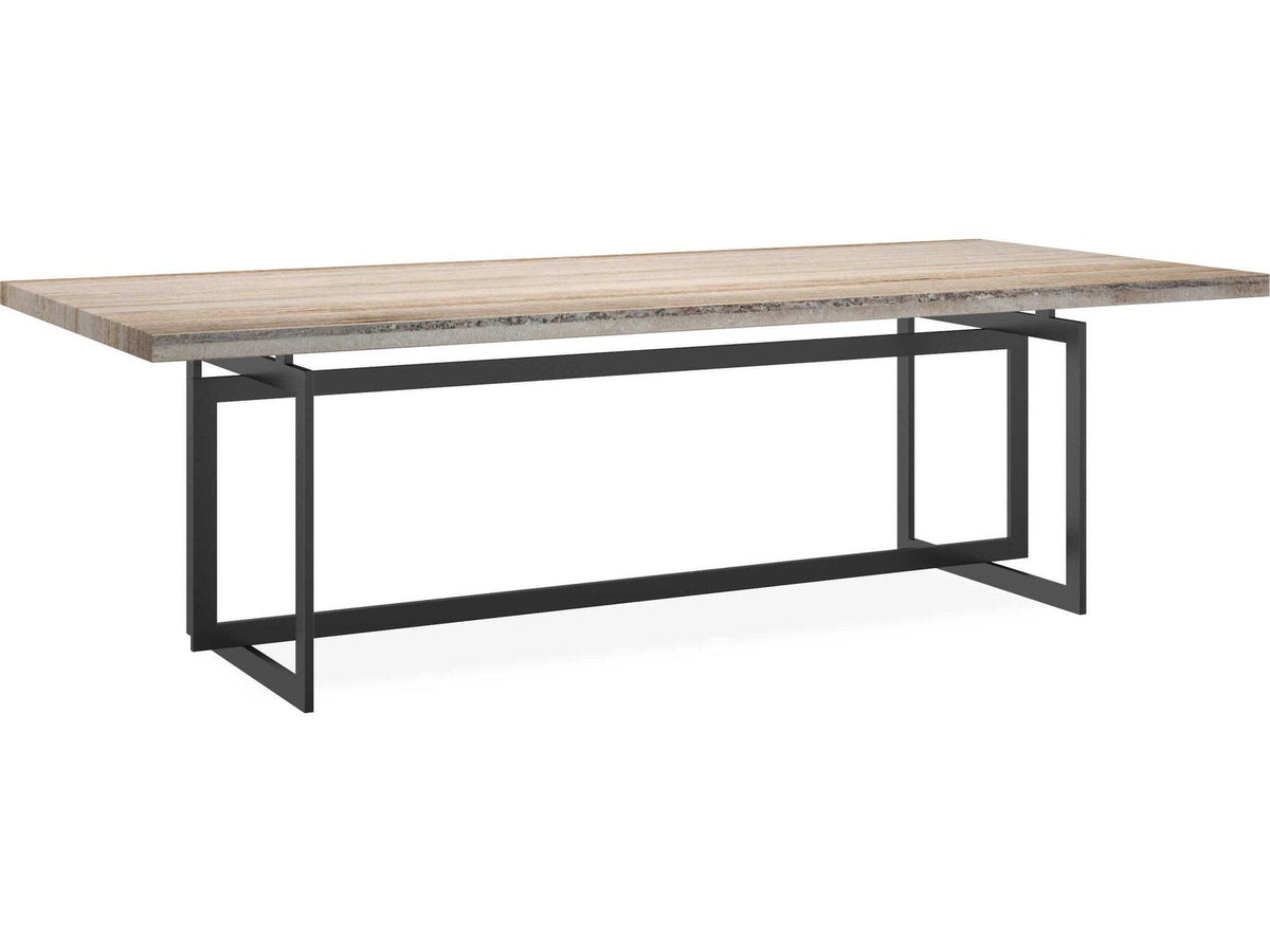 Wish You Were Here Rectangle Dining Table with Sandstone Top