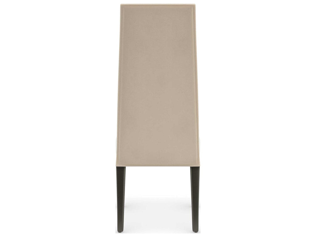 Signature Metropolitan The Master Birch Wood Beige Upholstered Side Dining Chair