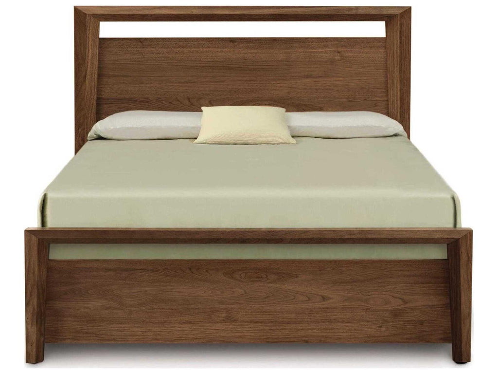 Mansfield Brown Solid Wood King Platform Bed