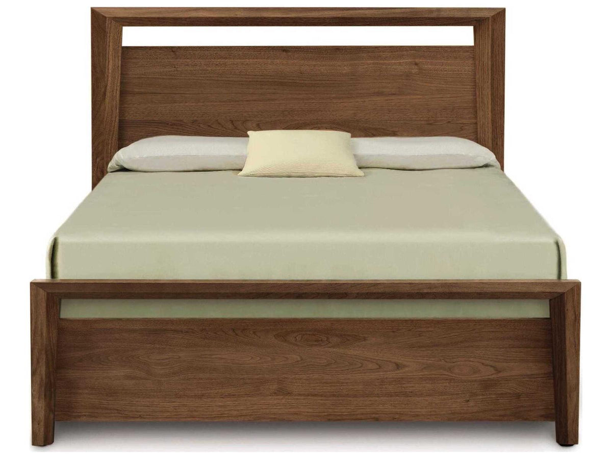 Mansfield Brown Solid Wood California King Platform Bed
