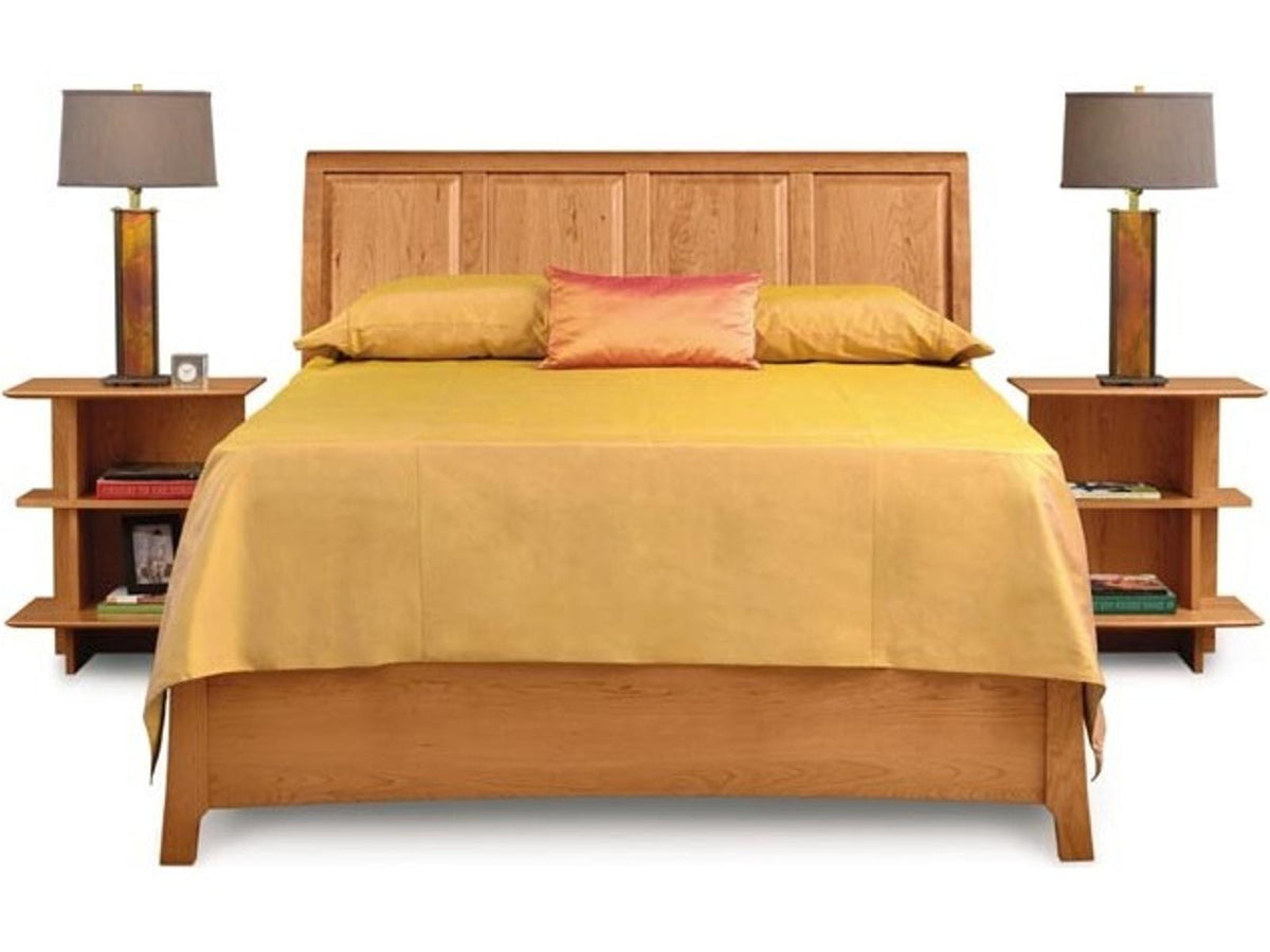 Sarah King Sleigh Storage Bed in Cherry and Maple
