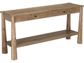 Telluride Console Table Rustic Oak Chai Finish
