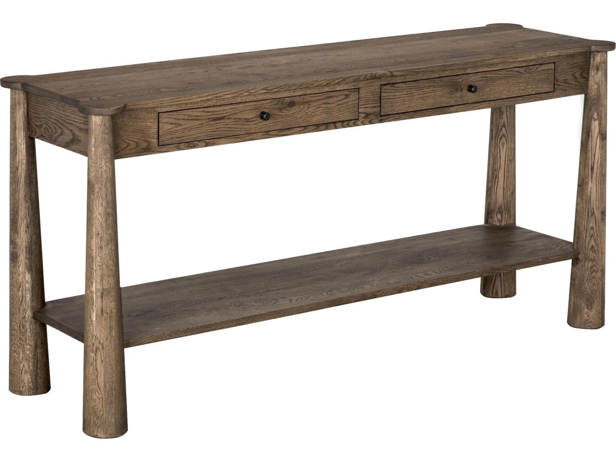 Telluride Console Table in Whiskey Oak