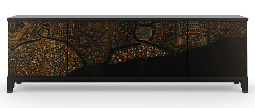 Caracole Mosaic Entertainment Console INV