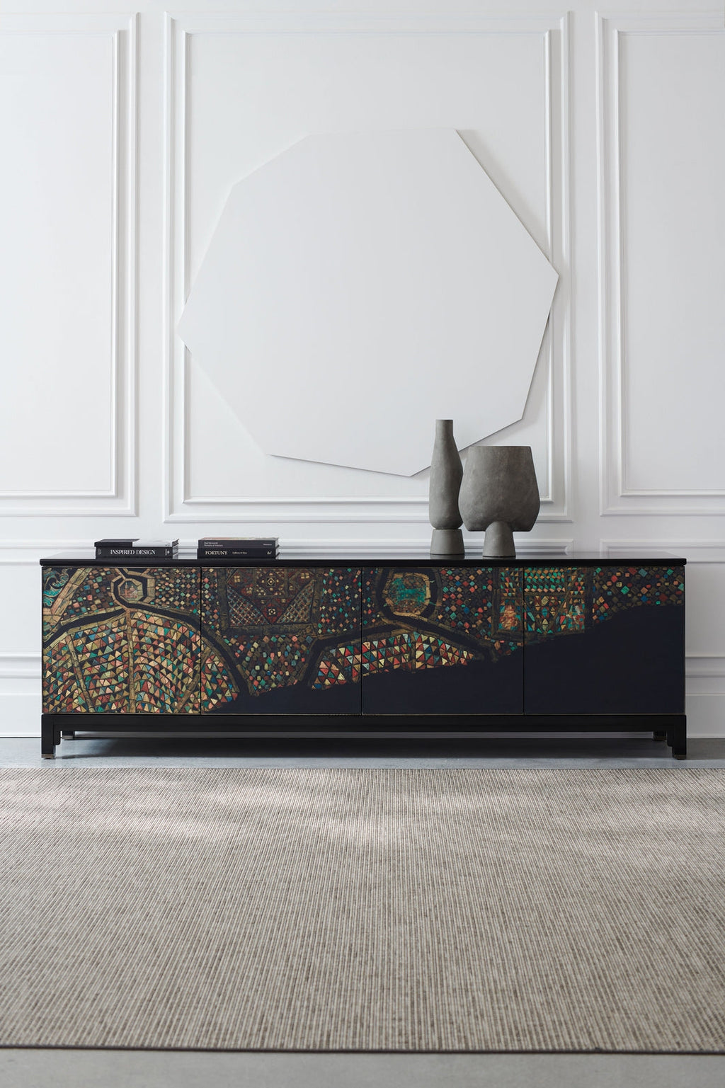 Caracole Mosaic Entertainment Console INV