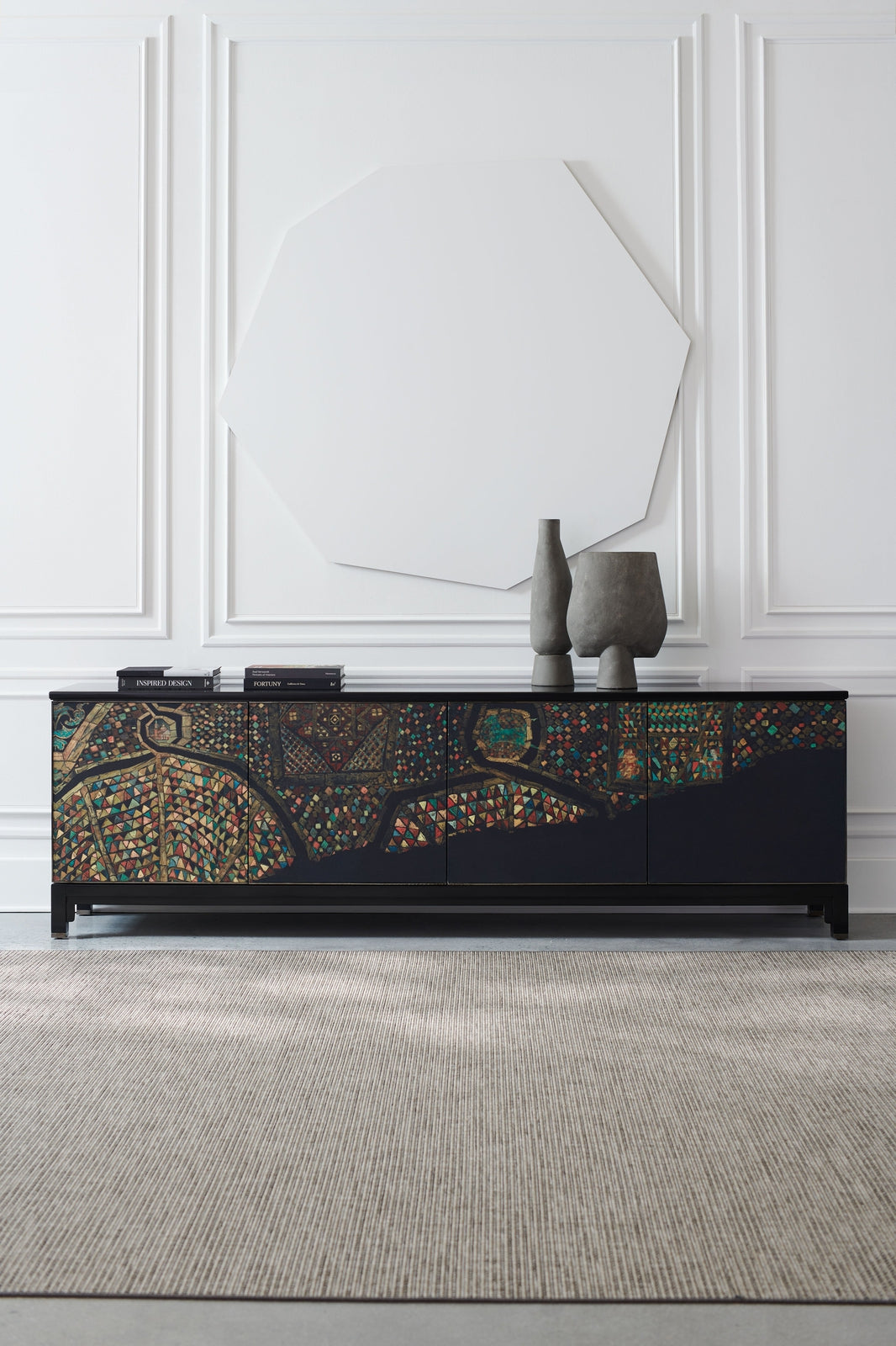 Caracole Mosaic Entertainment Console INV