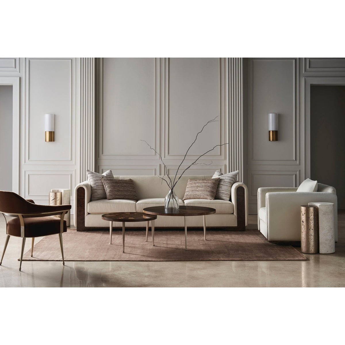 Caracole Classic Sun And Moon End Table