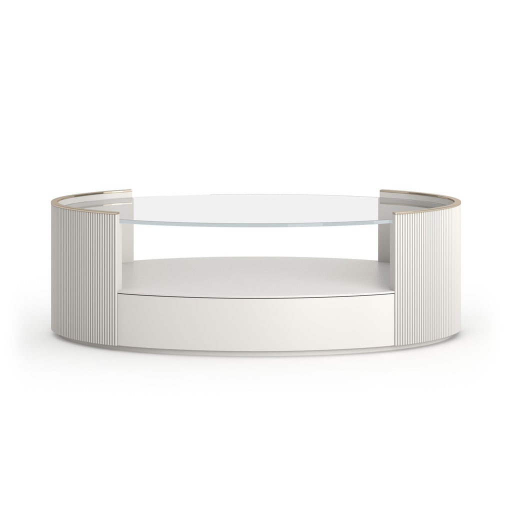 Caracole Classic Love Oval Cocktail Table