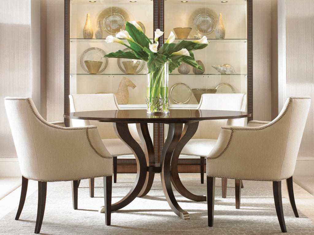 Tribeca 60-Inch Round Dining Table in Tribeca Finish