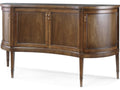 Bridgeton Sideboard with Brass Hardware and Adjustable Shelves