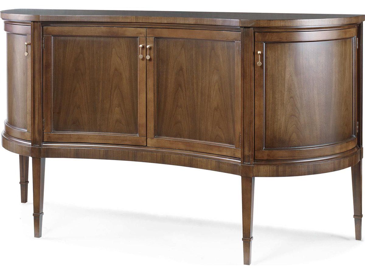 Bridgeton Sideboard with Brass Hardware and Adjustable Shelves