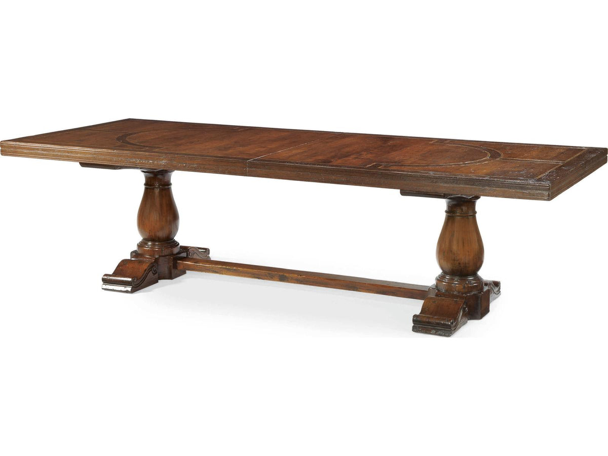Marbella Amador 110-Inch Rectangle Dining Table in Marbella Finish