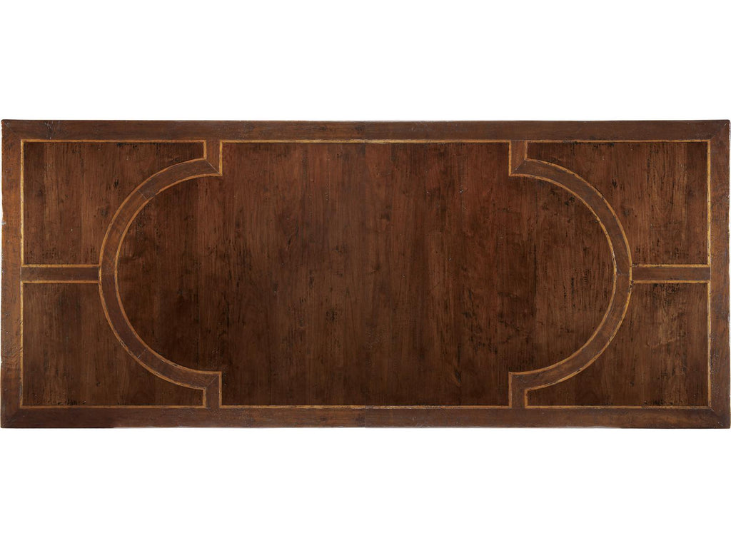 Marbella Amador 110-Inch Rectangle Dining Table in Marbella Finish