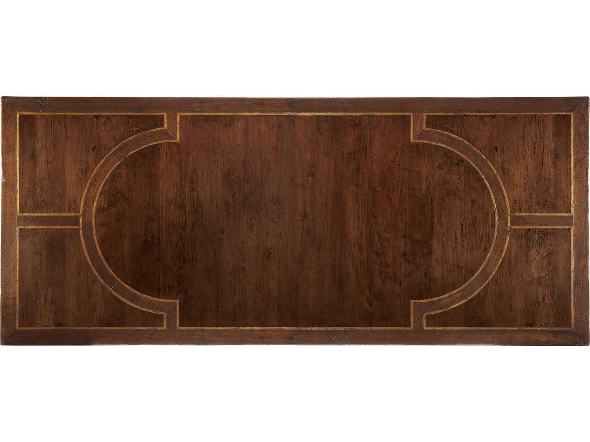 Marbella Amador 110-Inch Rectangle Dining Table in Marbella Finish