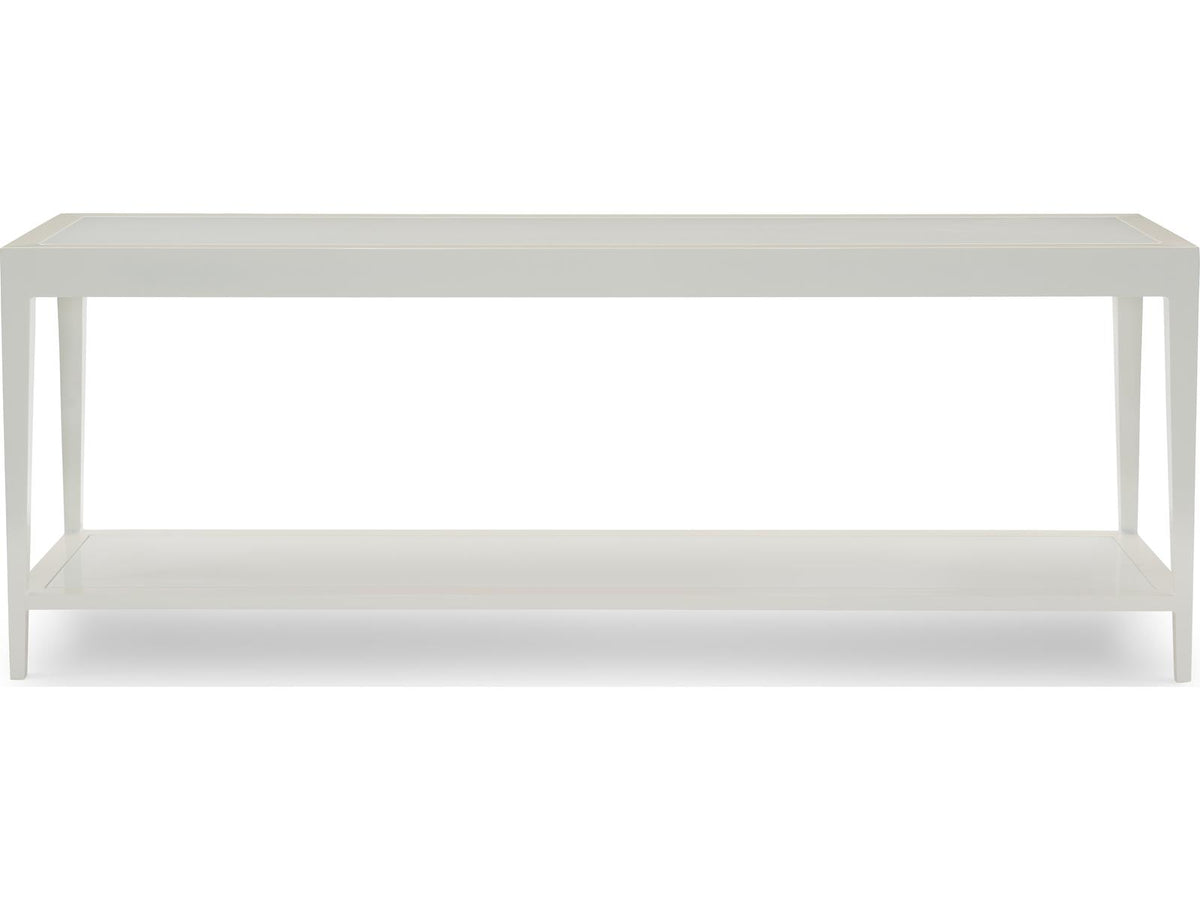 Allison Paladino Sail Rectangular Glass Console Table
