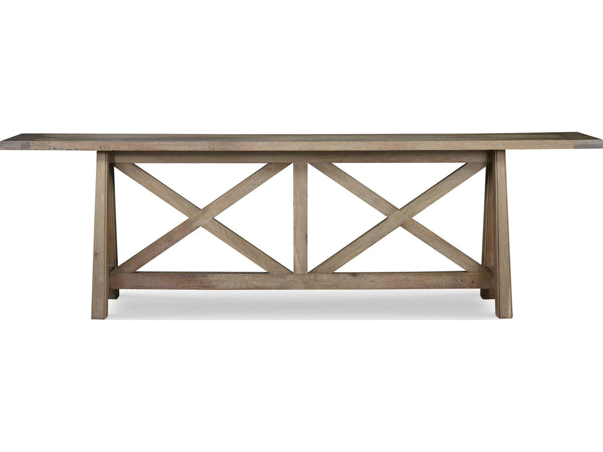 Grand Tour Rectangular Wood Console Table