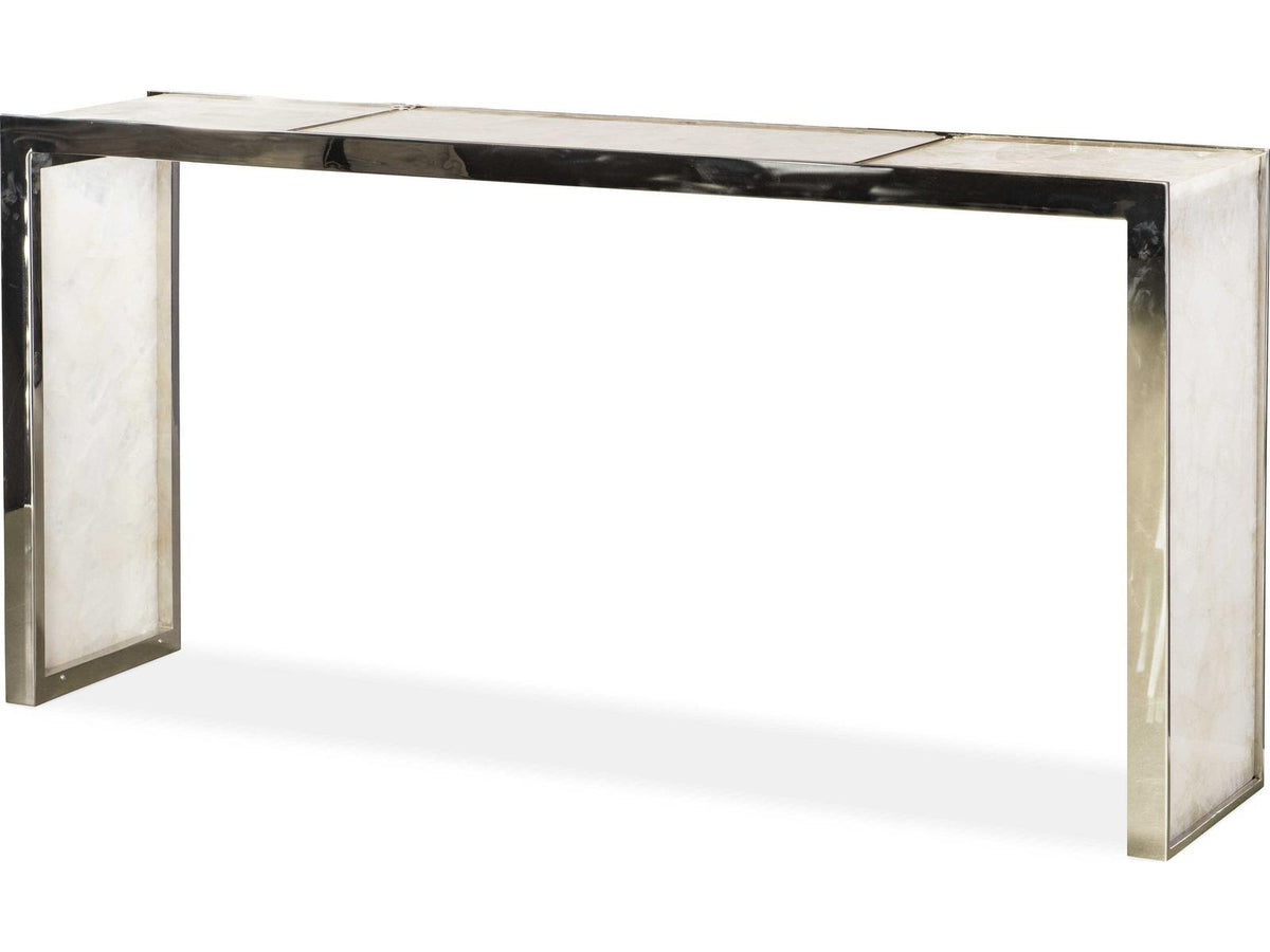 Samantha Rectangular Stone Console Table