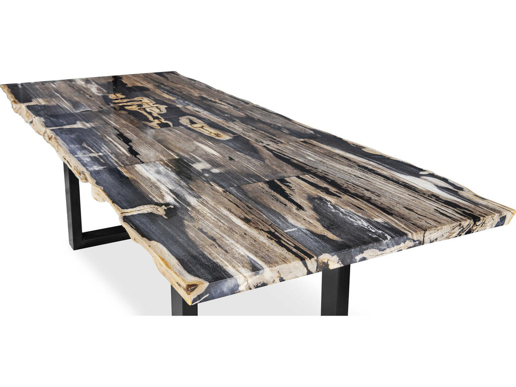 Grand Tour Andreas Petrified Wood Dining Table