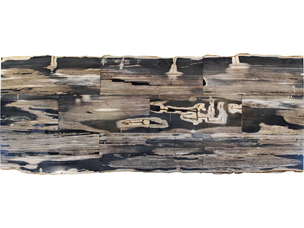 Grand Tour Andreas Petrified Wood Dining Table