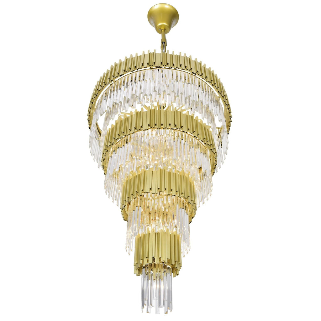 Cwi Lighting Deco 40 Inch 34 Light Chandelier Cp765189