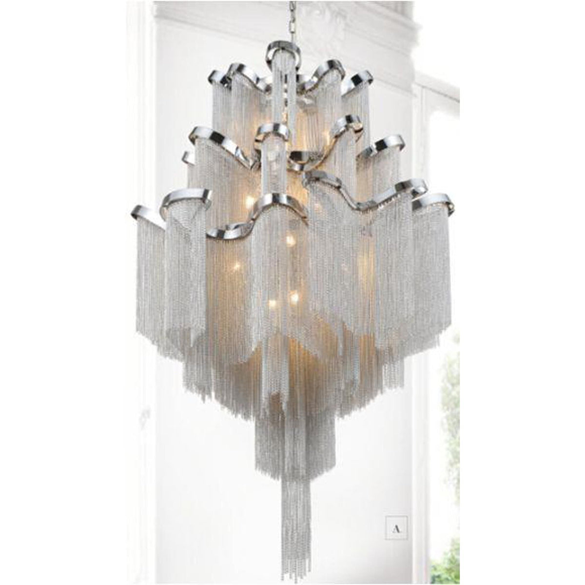 Daisy 24 Inch 17 Light Chandelier