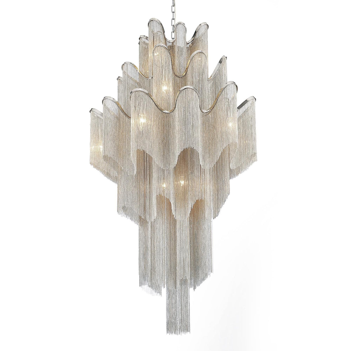Daisy 32 Inch 17 Light Chandelier